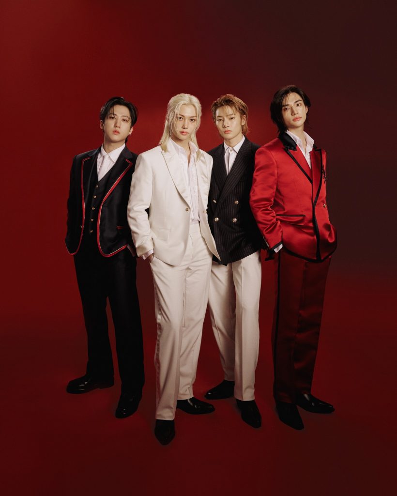 Stray Kids x Tommy Hilfiger MET Gala outfit