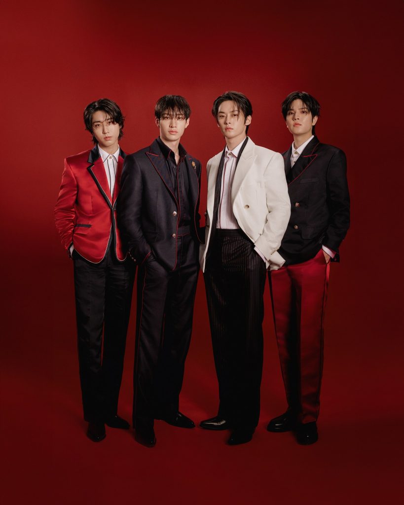 Stray Kids x Tommy Hilfiger MET Gala outfit