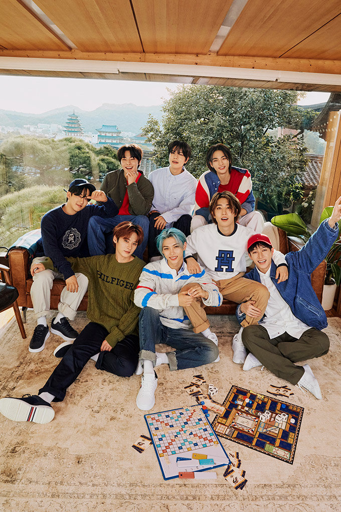 Stray Kids x Tommy Hilfiger Collaboration