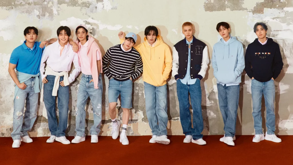 Stray Kids x Tommy Hilfiger Collaboration