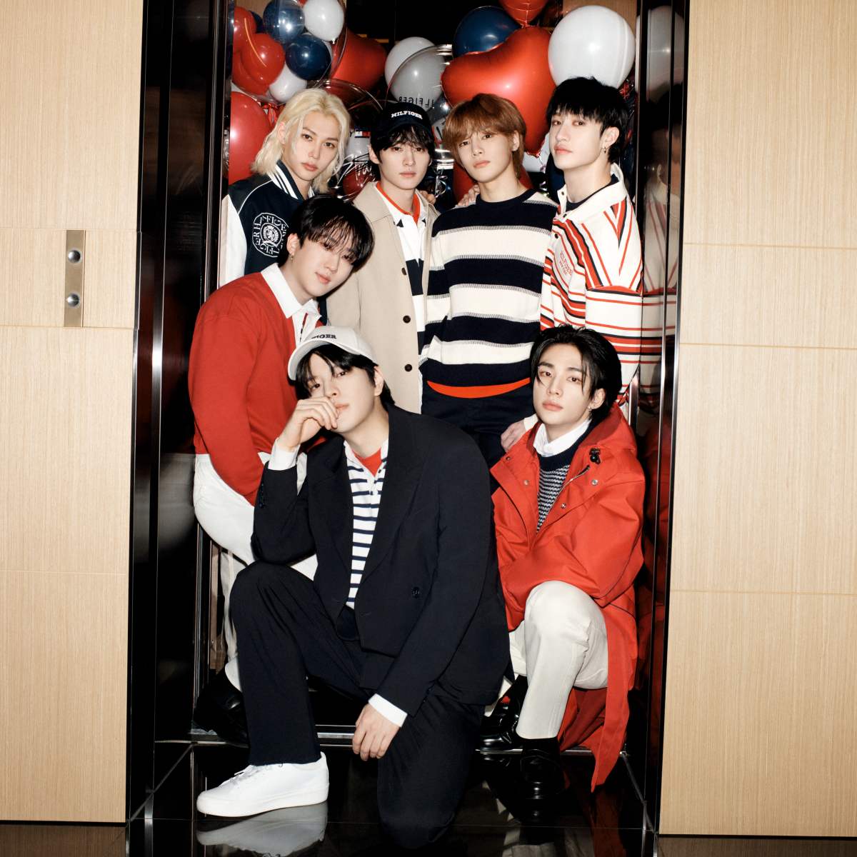 Stray Kids x Tommy Hilfiger Collaboration